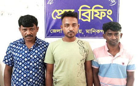 ২২ লাখ টাকার হেরোইনসহ গ্রেফতার তিন