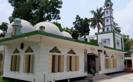 ৬০০ বছরের পুরনো মাচাইন শাহী মসজিদ