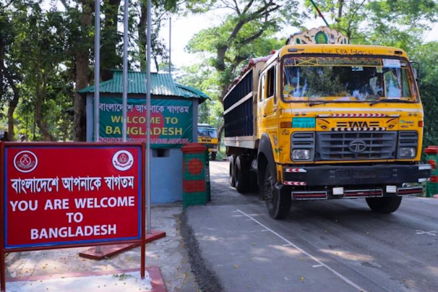 ৬ দিন বন্ধের পর আখাউড়া স্থলবন্দর দিয়ে আমদানি-রপ্তানি শুরু