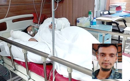 স্ত্রীকে জখম করে স্বামী পলাতক, আসামী গ্রেপ্তার না হওয়ায় শঙ্কায় স্বজনরা