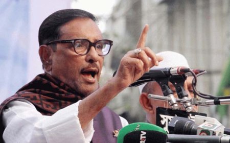 বিএনপির তিনটি গুণ- সন্ত্রাস, দুর্নীতি আর মানুষ খুন: ওবায়দুল কাদের