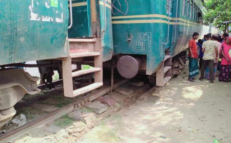 গোয়ালন্দ-রাজবাড়ী রেলপথে ট্রেন চলাচল বন্ধ