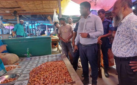 অধিক মূল্যে আলু ও পেঁয়াজ বিক্রি, জরিমানা সাড়ে ৯ হাজার