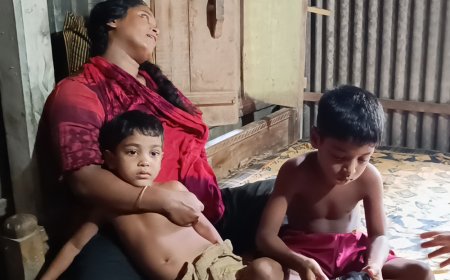 মেয়ে জন্ম হওয়ার আগেই এতিম হয়ে গেল