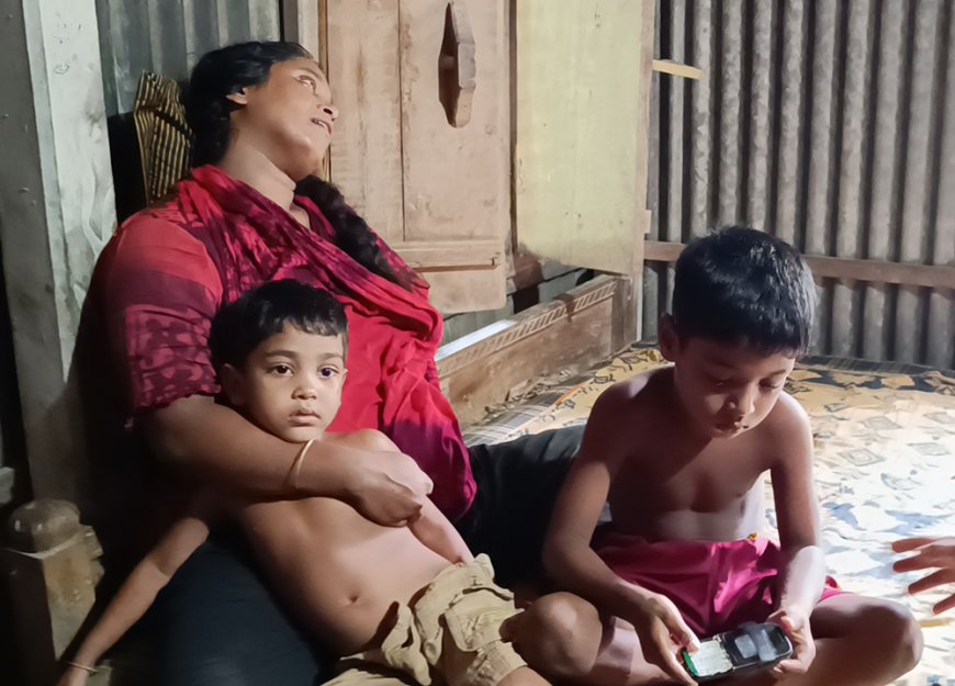মেয়ে জন্ম হওয়ার আগেই এতিম হয়ে গেল