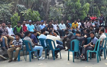 মানিকগঞ্জে অবরোধে নাশকতা এড়াতে মাঠে ছাত্রলীগ