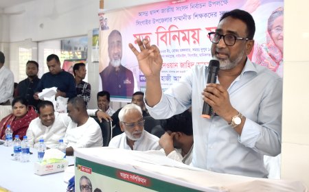 সিংগাইরে তিন শতাধিক শিক্ষকের সাথে টুলুর মতবিনিময়