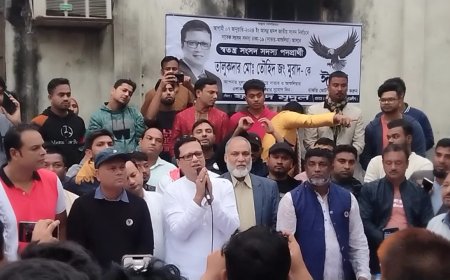 ধামসোনাতেও ঈগল প্রতীকের গণজোয়ার