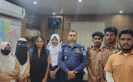 শিবালয় থানার ওসির উপর শিক্ষার্থীদের আস্থা