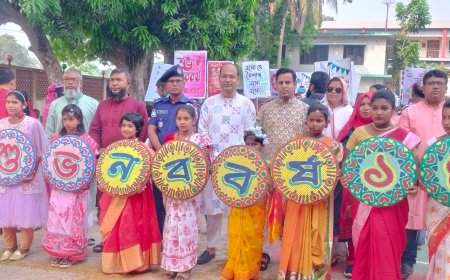 শিবালয়ে বর্ণাঢ্য আয়োজনে বাংলা নববর্ষ উদযাপন