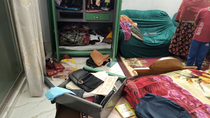 প্রবাসীর বাড়িতে স্বর্ণালঙ্কার ও নগদ টাকা লুটের অভিযোগ